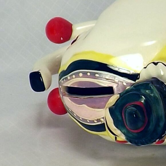 VTG 1957 Yona, Coin Bank, Clown with Elephant - Picture 9 of 10